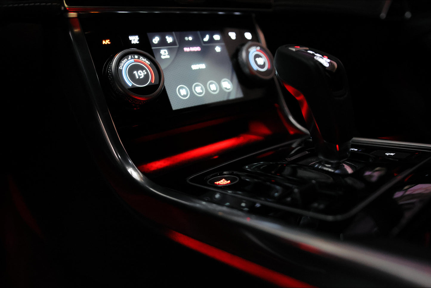 Ambientebeleuchtung Jaguar XE Facelift