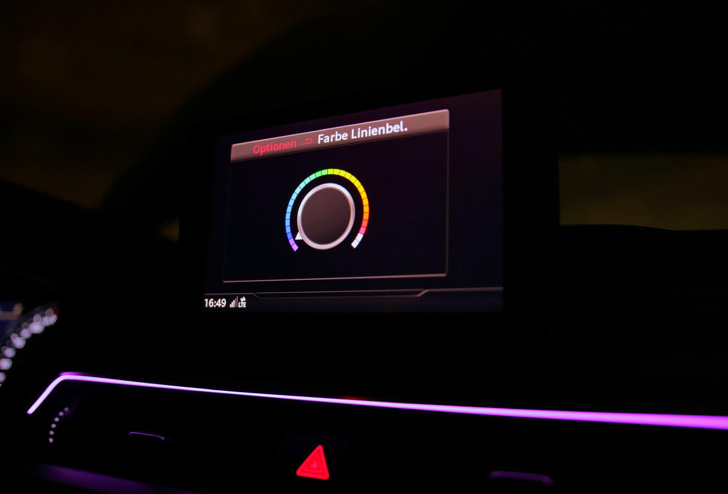 Ambientebeleuchtung Audi A4 S4 B9