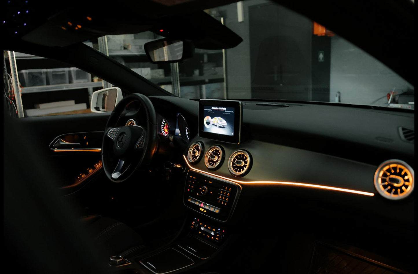 Ambientebeleuchtung Mercedes-Benz CLA-Klasse W117